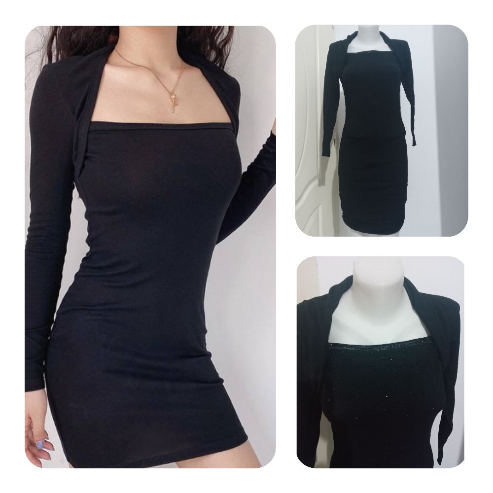 Robe moulante Enzoria Paris.  à strass.  Taille M/L