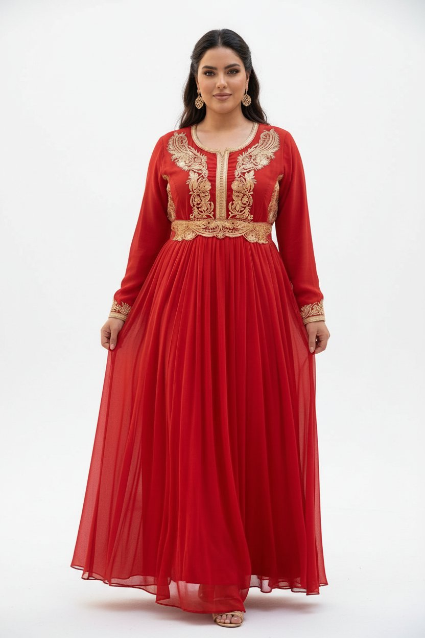 قفطان دار القفطان الأصيل.  CAFTAN. 🌀GRANDE TAILLE 🌀 TAILLE 50/52
