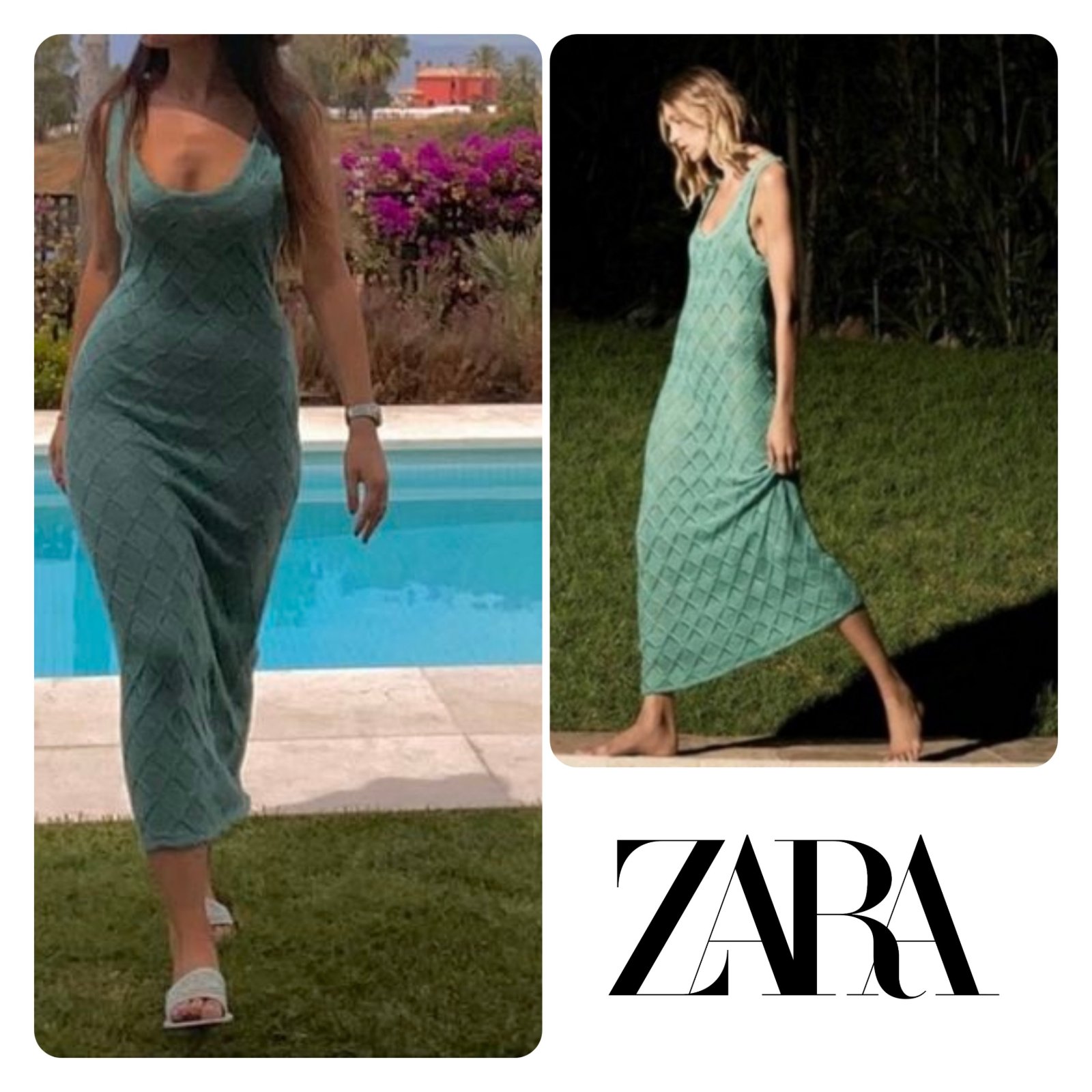 Robe de plage ZARA.  Taille 38/M