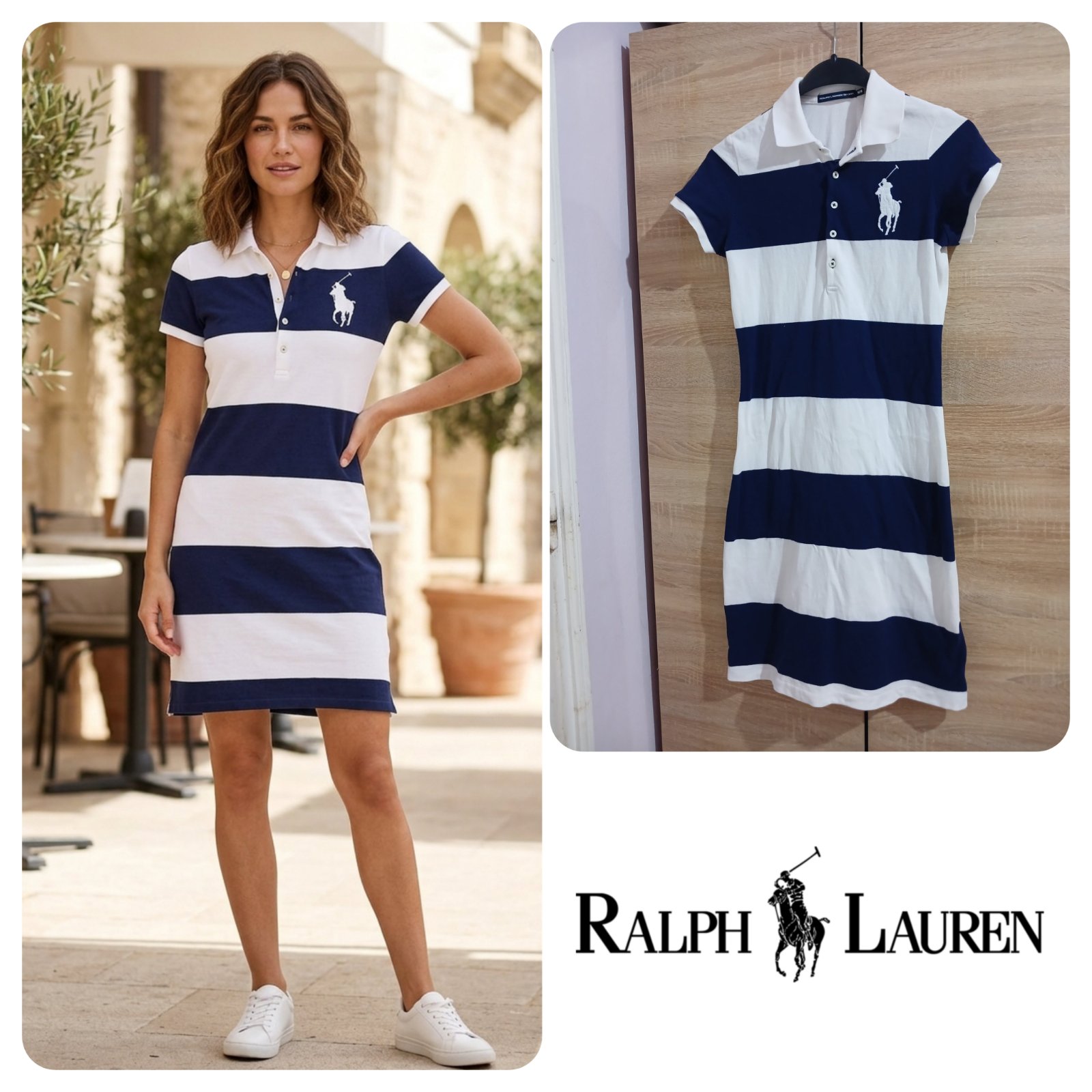 Ralph Lauren. 💙💙💙 Robe en coton. Taille M