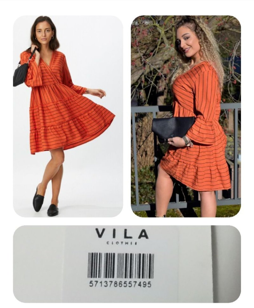 Robe Vila. Taille S/M. 🧡🤎🧡🤎Neuve avec étiquette 🏷 