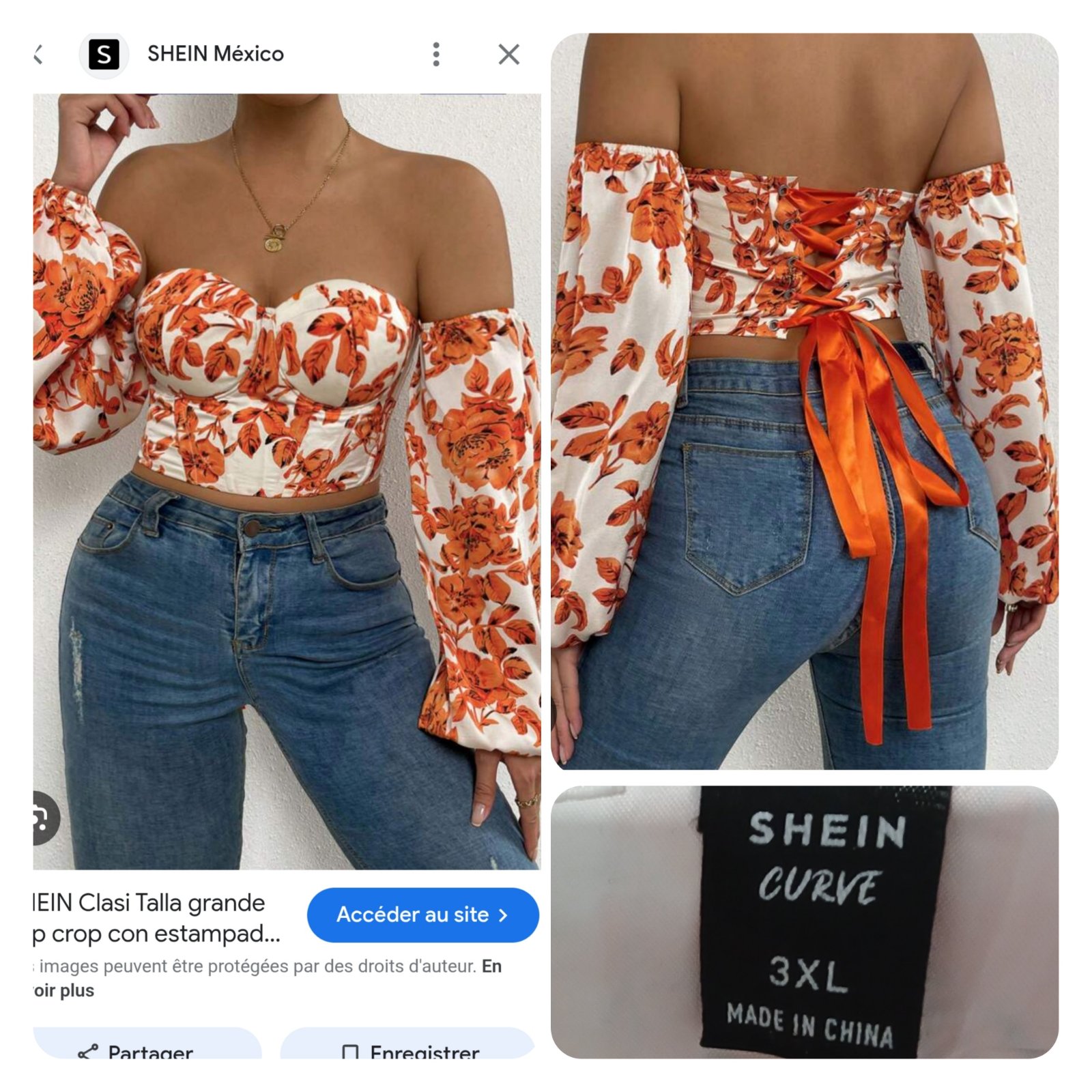 CORSET 🔥🔥🔥🔥🔥 SHEIN CURVE.  🌀GRANDE TAILLE 🌀 TAILLE 48/50. NEUF.