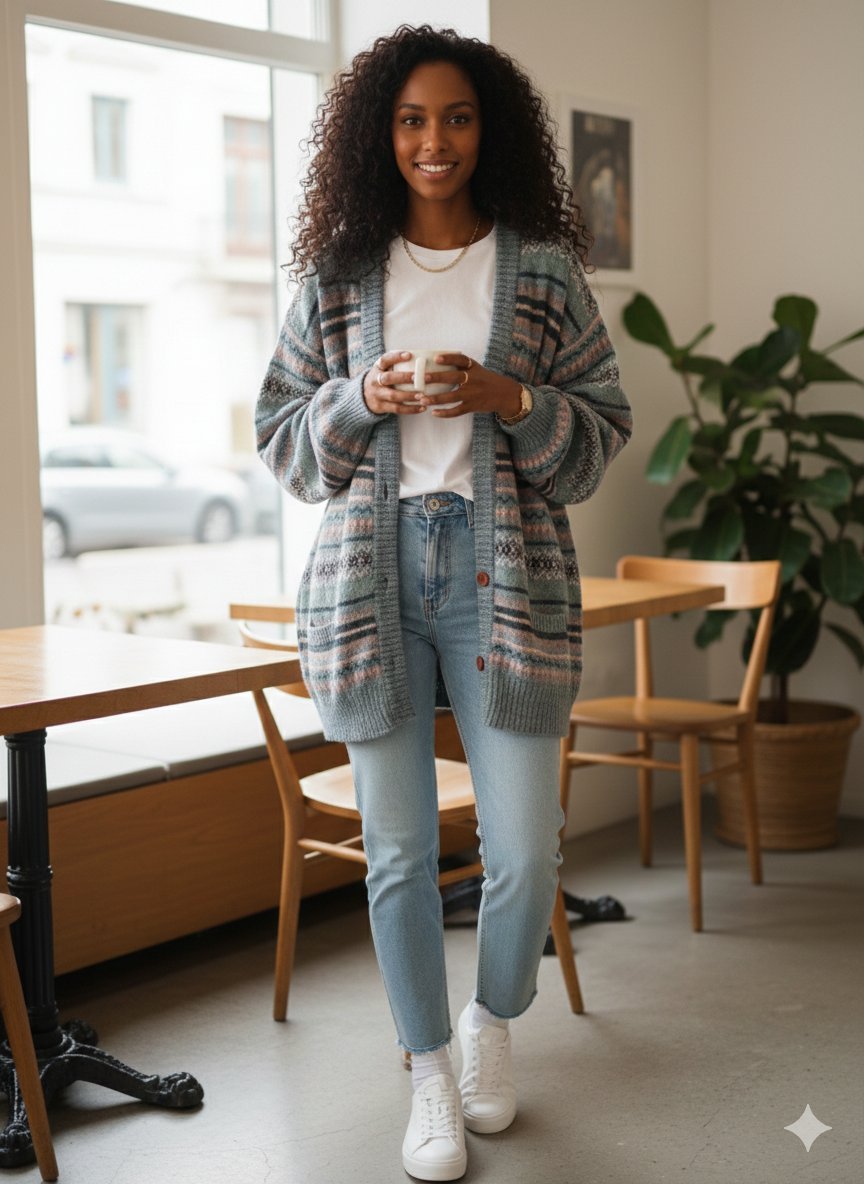 Gilet en laine VIERGE.  Taille Unique. Taille 42/44