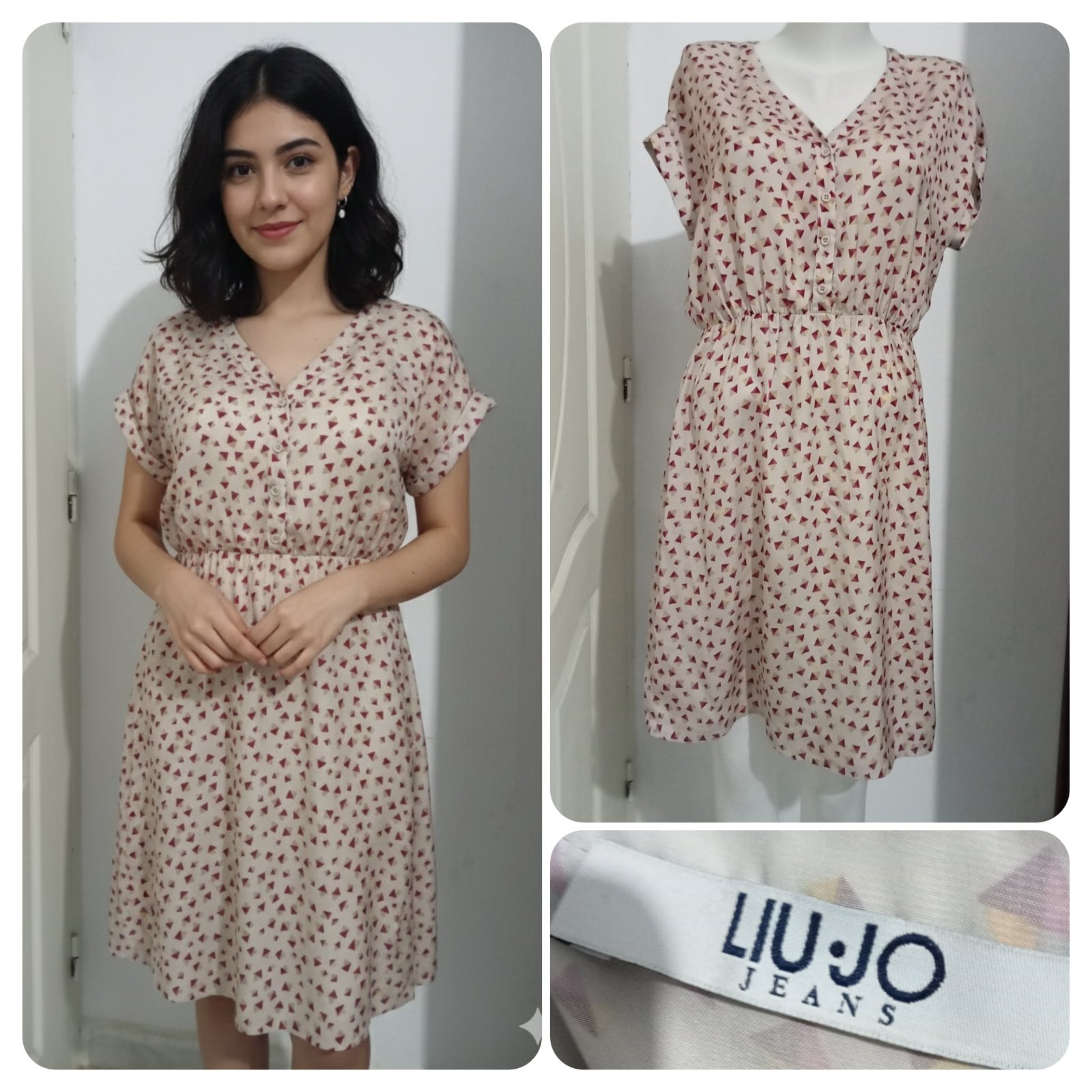 Robe satinée Liu.jo. Taille 40/L