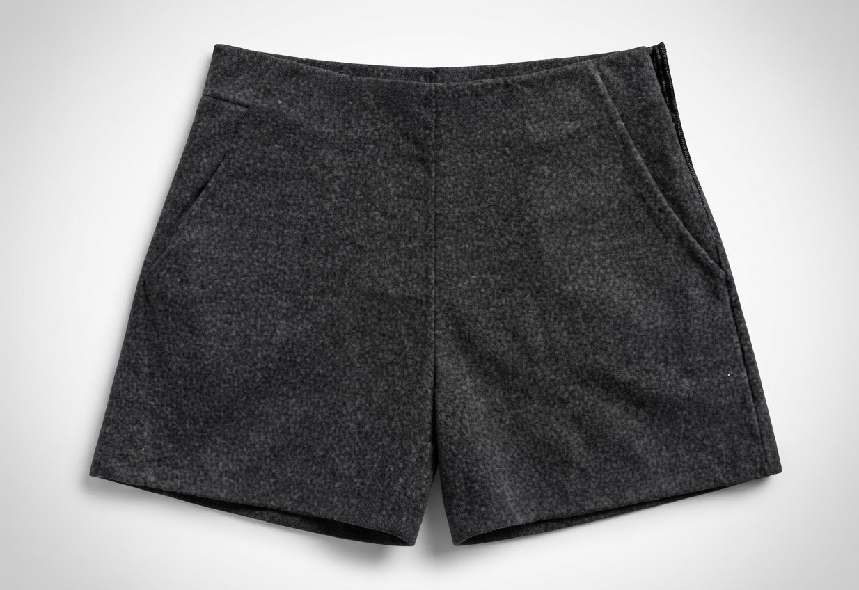 Short effet cachemire.  Taille M.