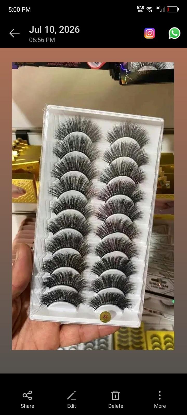 Faux cils