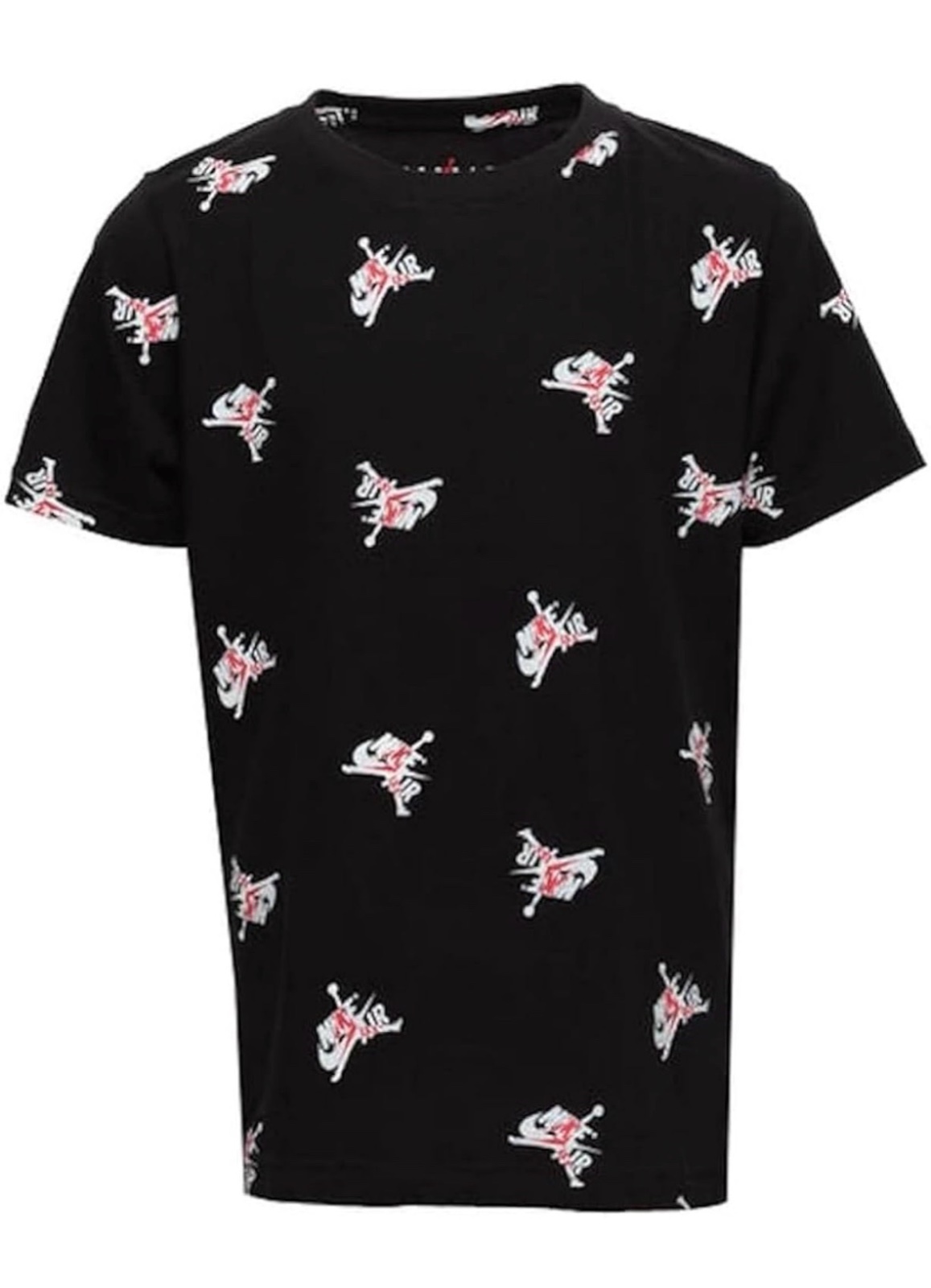 T-shirt Jordan Nike Air Imprimé All-Over Noir