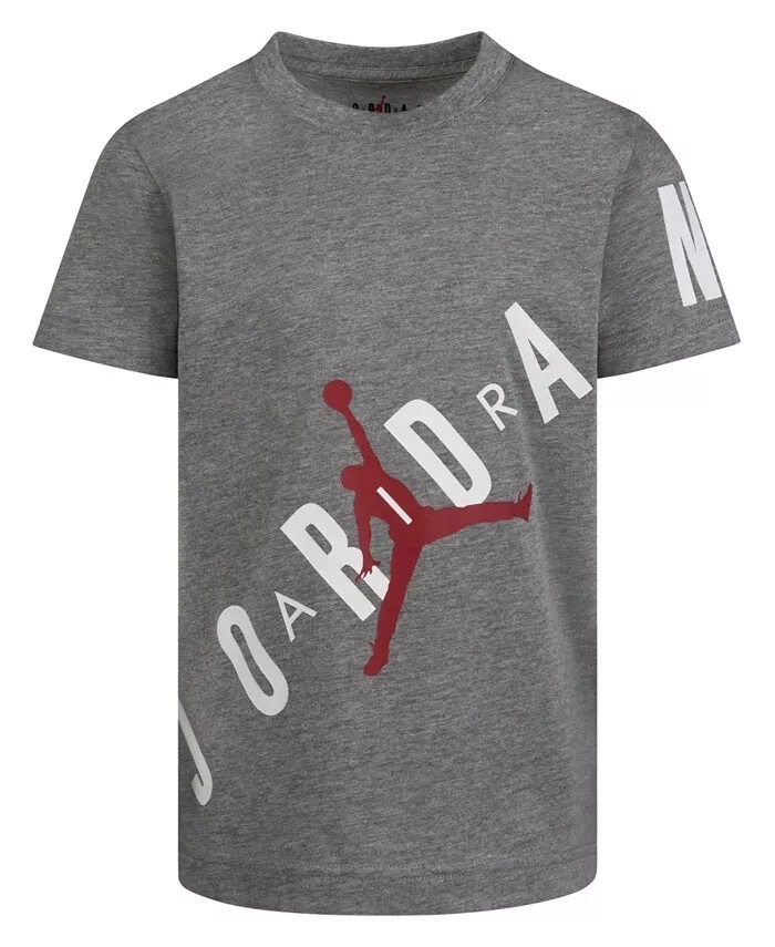 T-shirt Nike Air Jordan Jumpman Diagonal Logo Gris