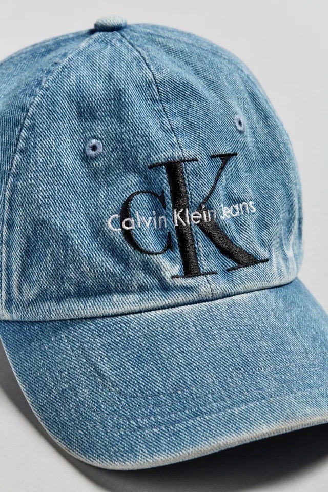 Casquette Calvin Klein Jeans en Denim Bleu Originale