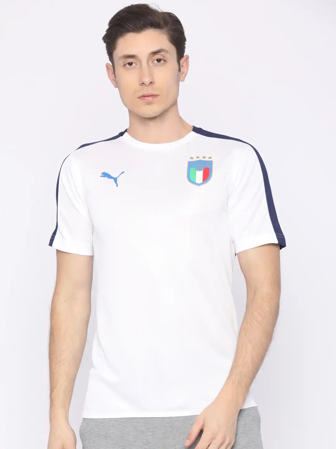 Maillot Italie Puma Blanc Original - Taille XL
