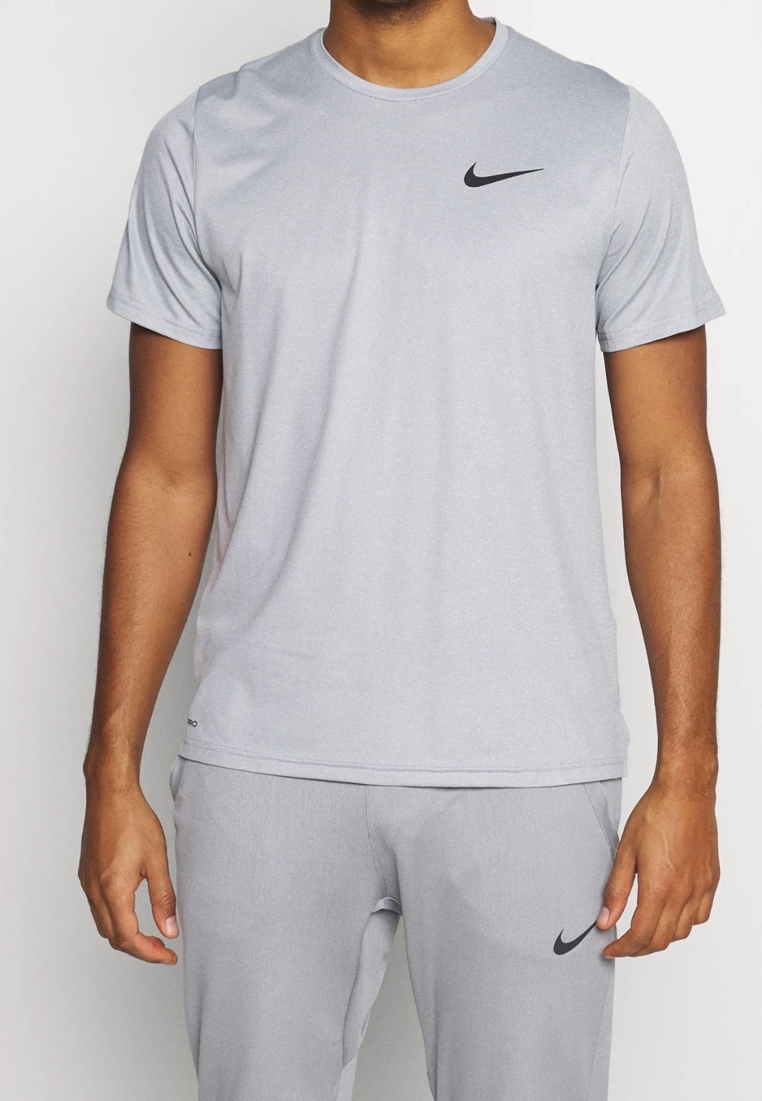 T-shirt Nike Pro Gris Dri-FIT Sport - Taille L