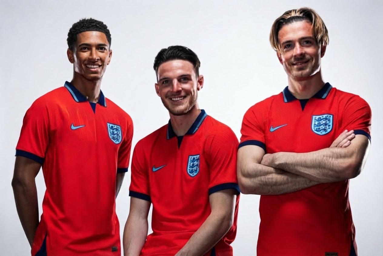 Maillot Angleterre Extérieur Nike Rouge