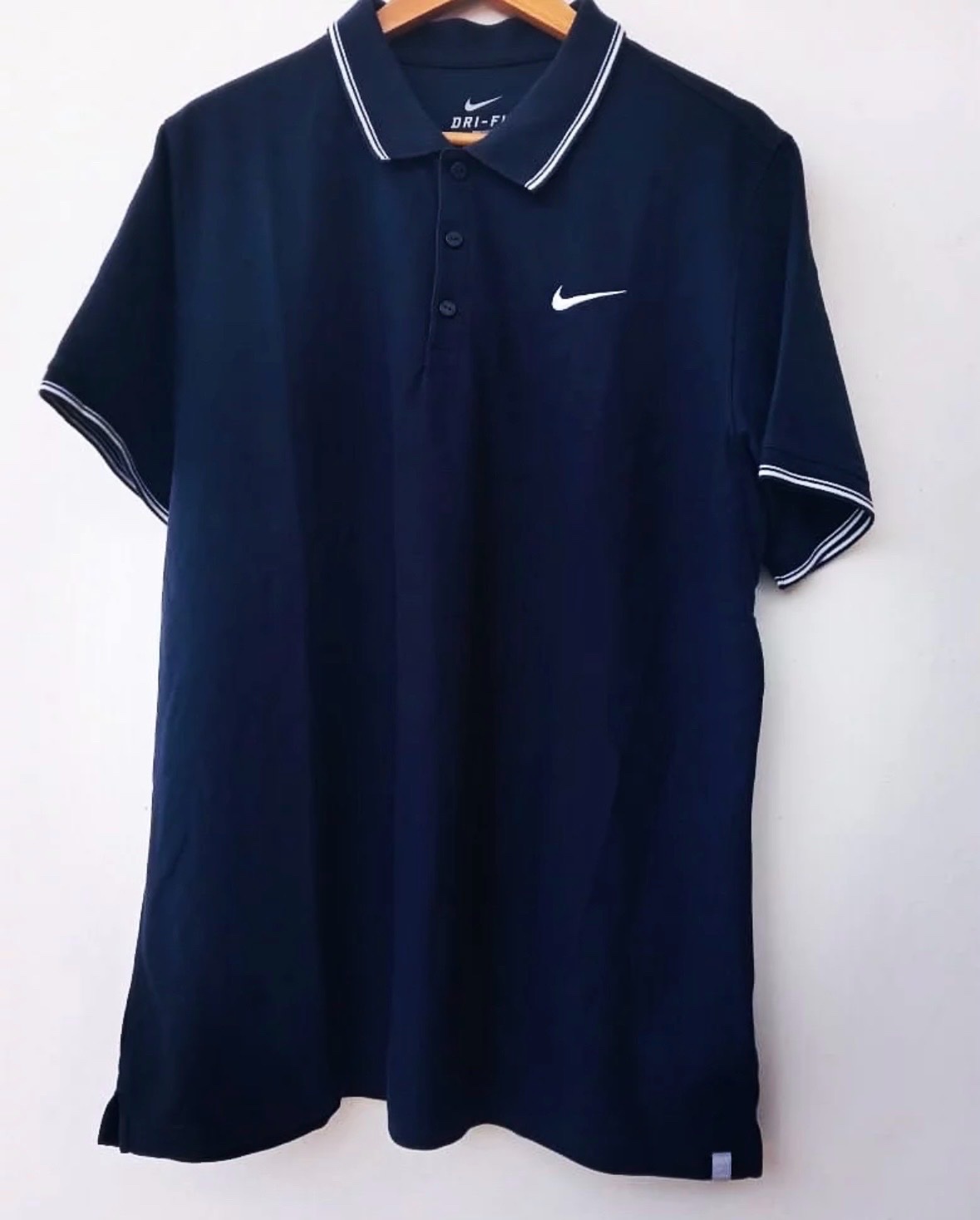 Polo Nike Dri-FIT Bleu Marine Original - Taille XL