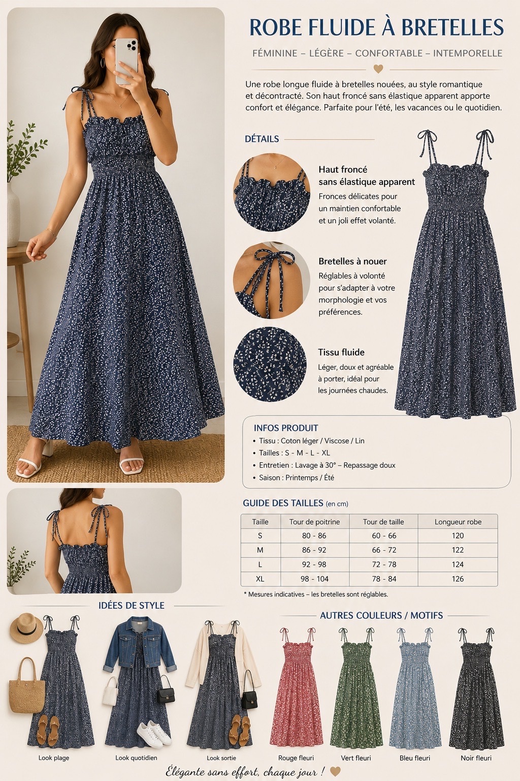 Robe fluide 