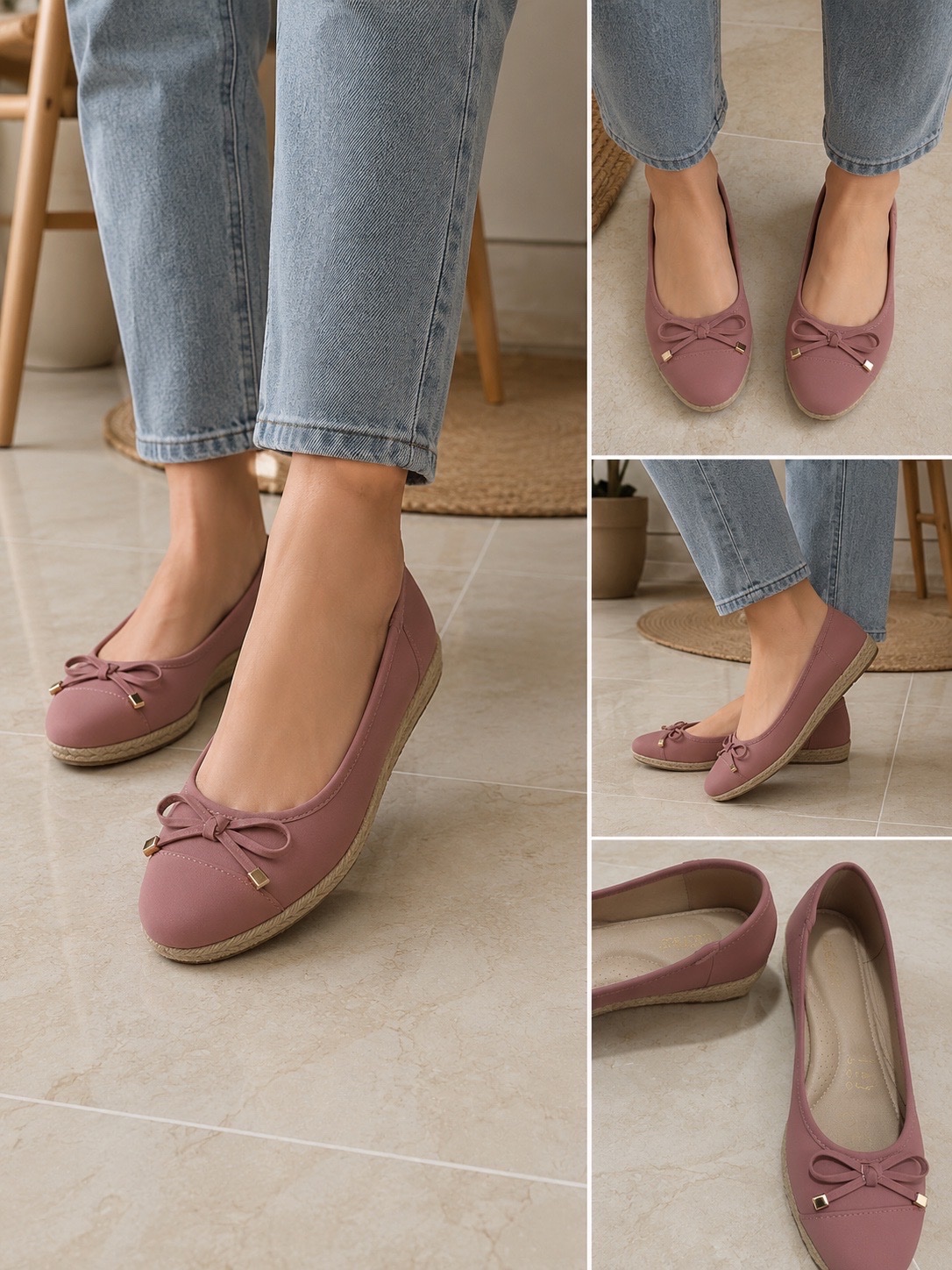 Ballerine rose 