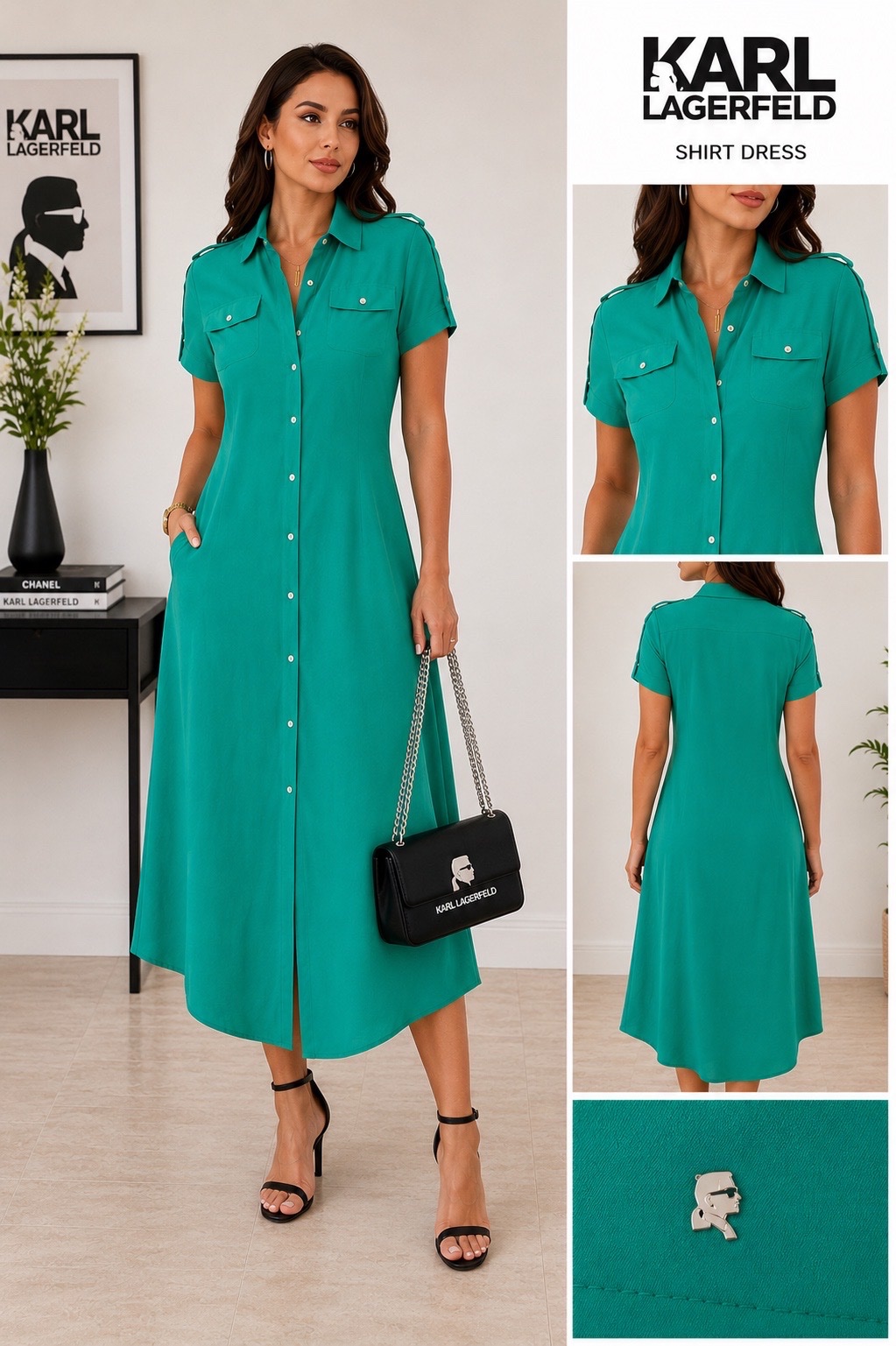 Robe Karl lagerfeld jamais portee 