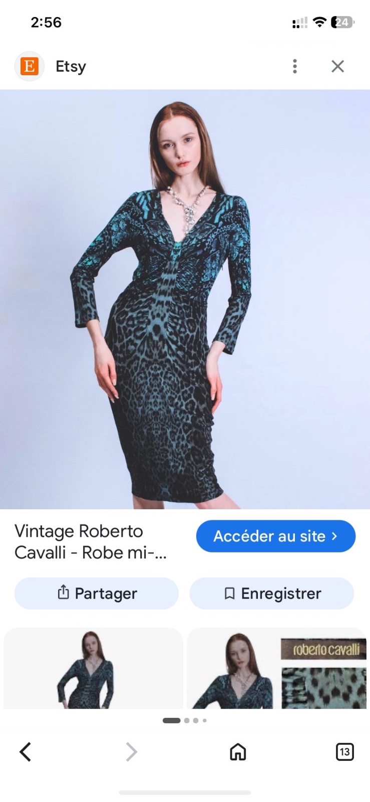 Robe vinatge Roberto Cavali
