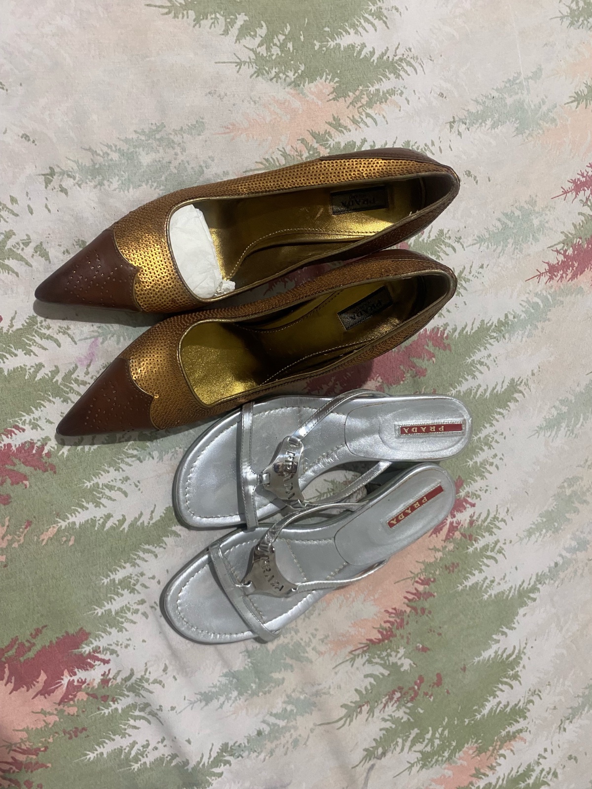 Lot Prada mule +escarpin