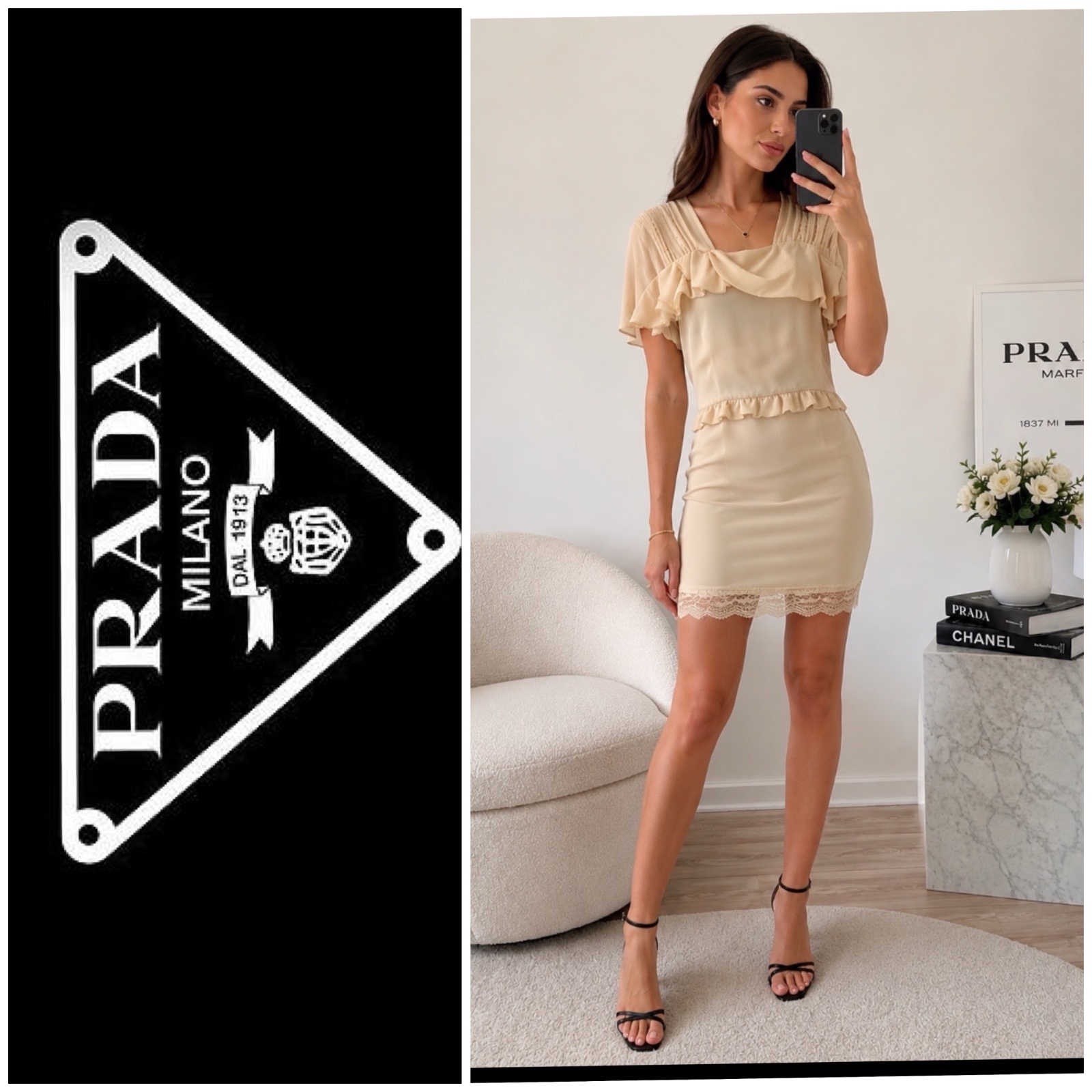 Promo robe Prada authentique