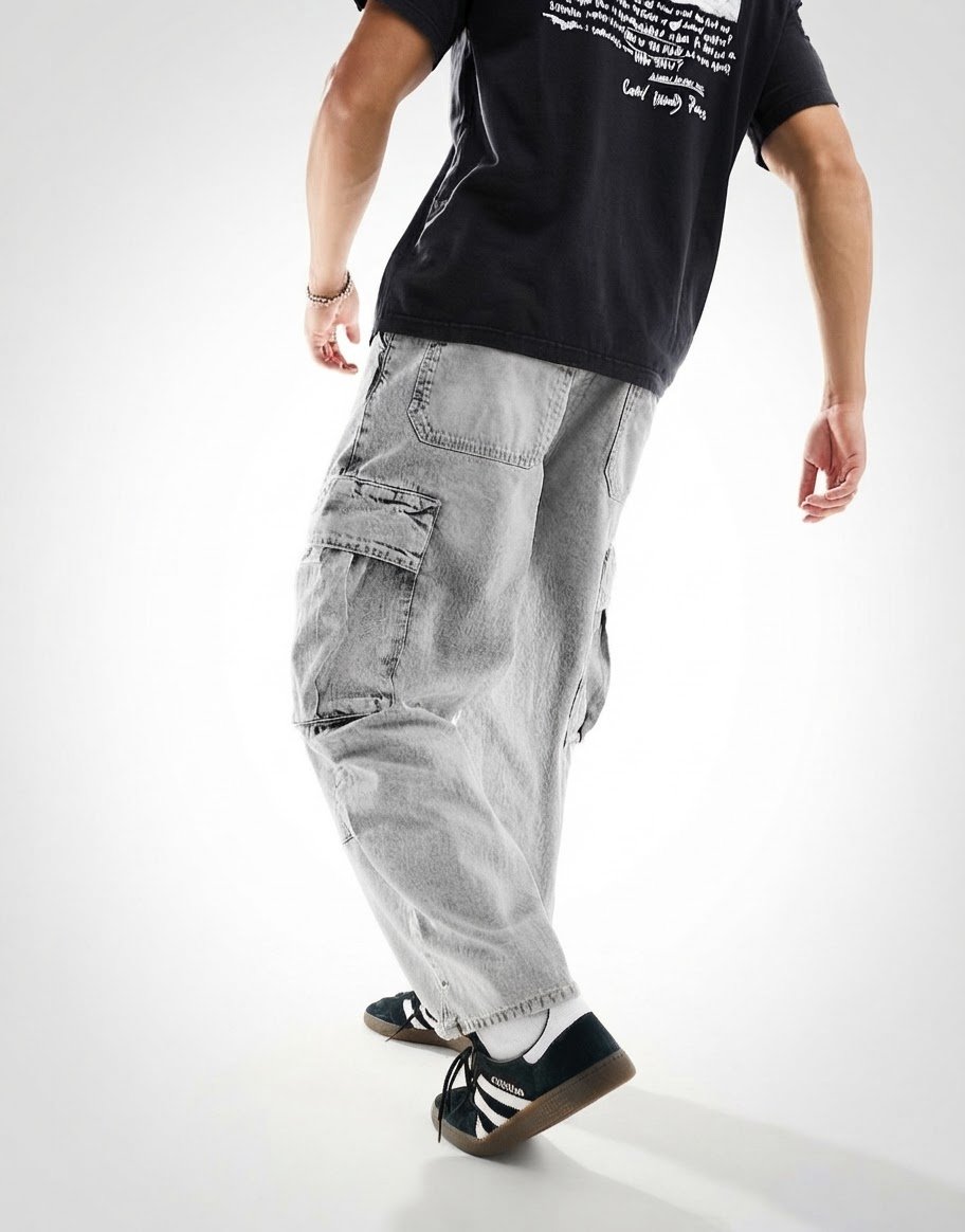 Cargo jean Taille 42 pull & bear a vendre