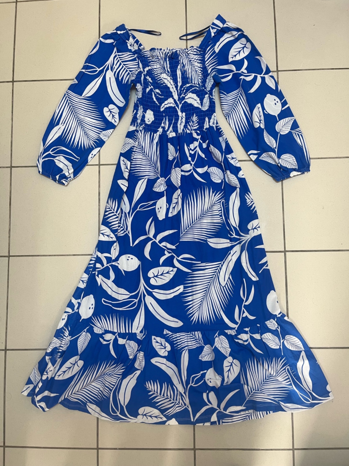 Robe bleue 