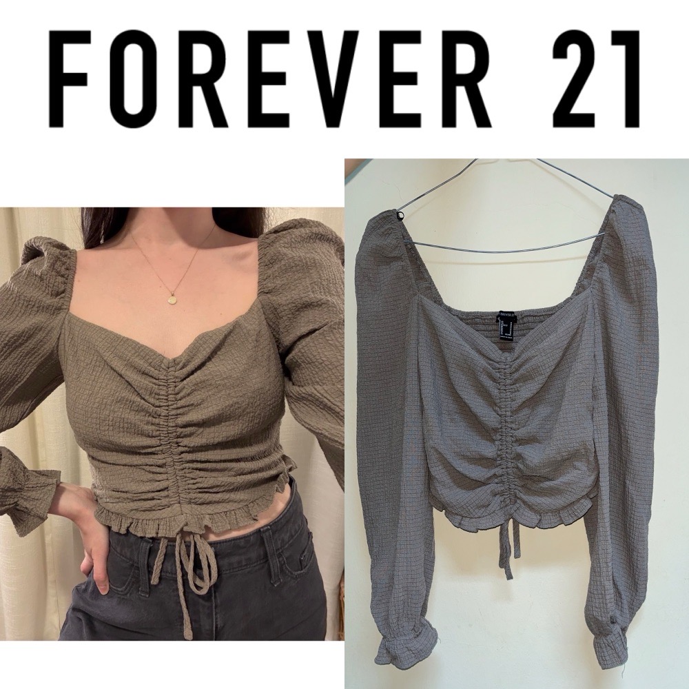 Blouse marron 