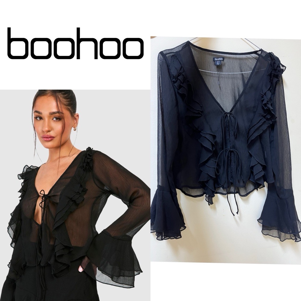 Blouse à volants !