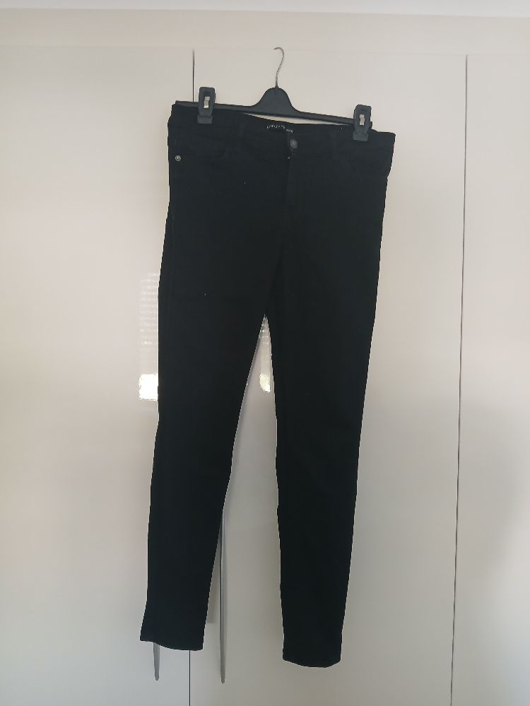 Pantalon en jean Noir