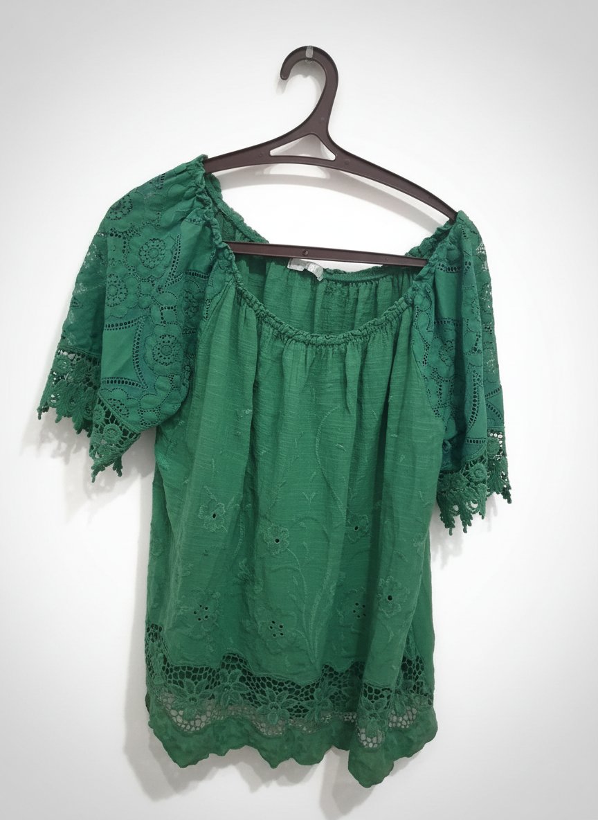 Jolie tunique verte 