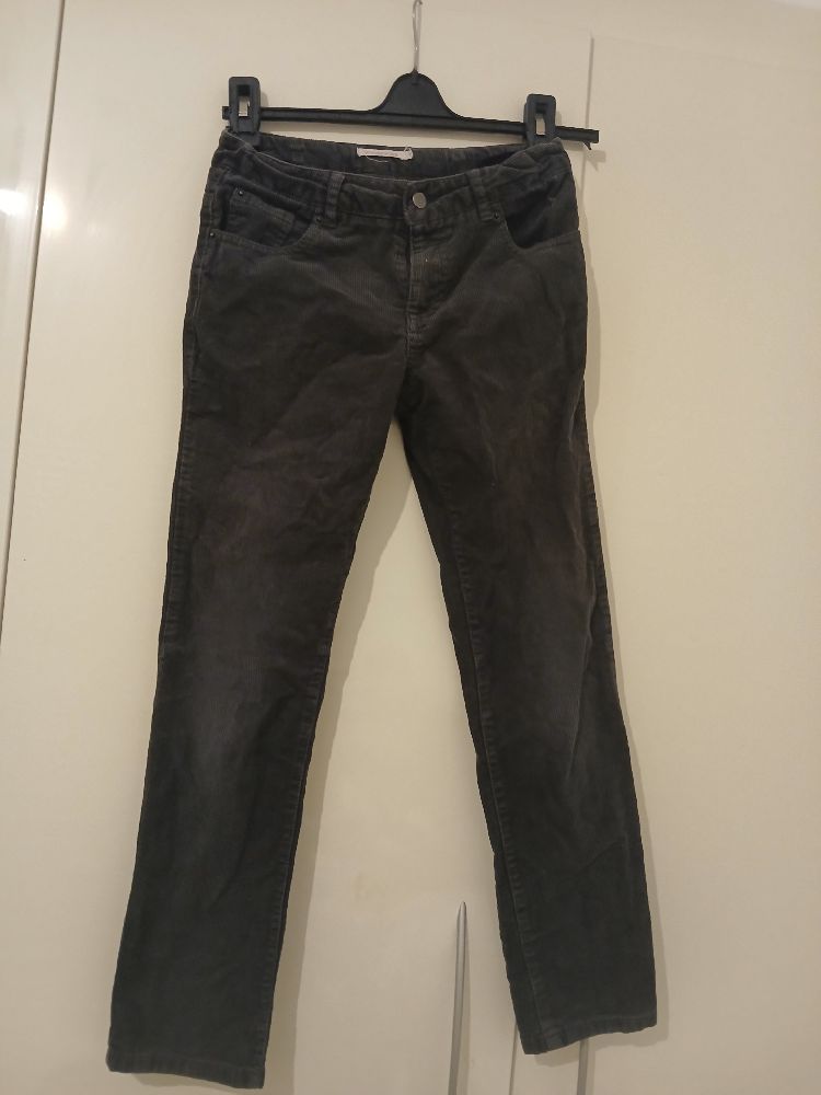 Lot de 2 pantalons en velours pour garçon 10 ans