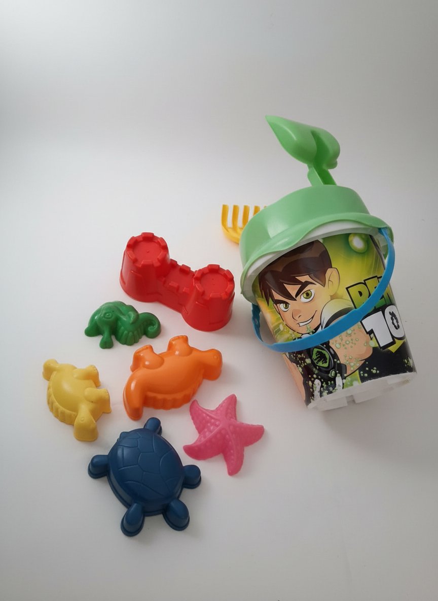 Seau de plage Ben 10 avec accessoires 