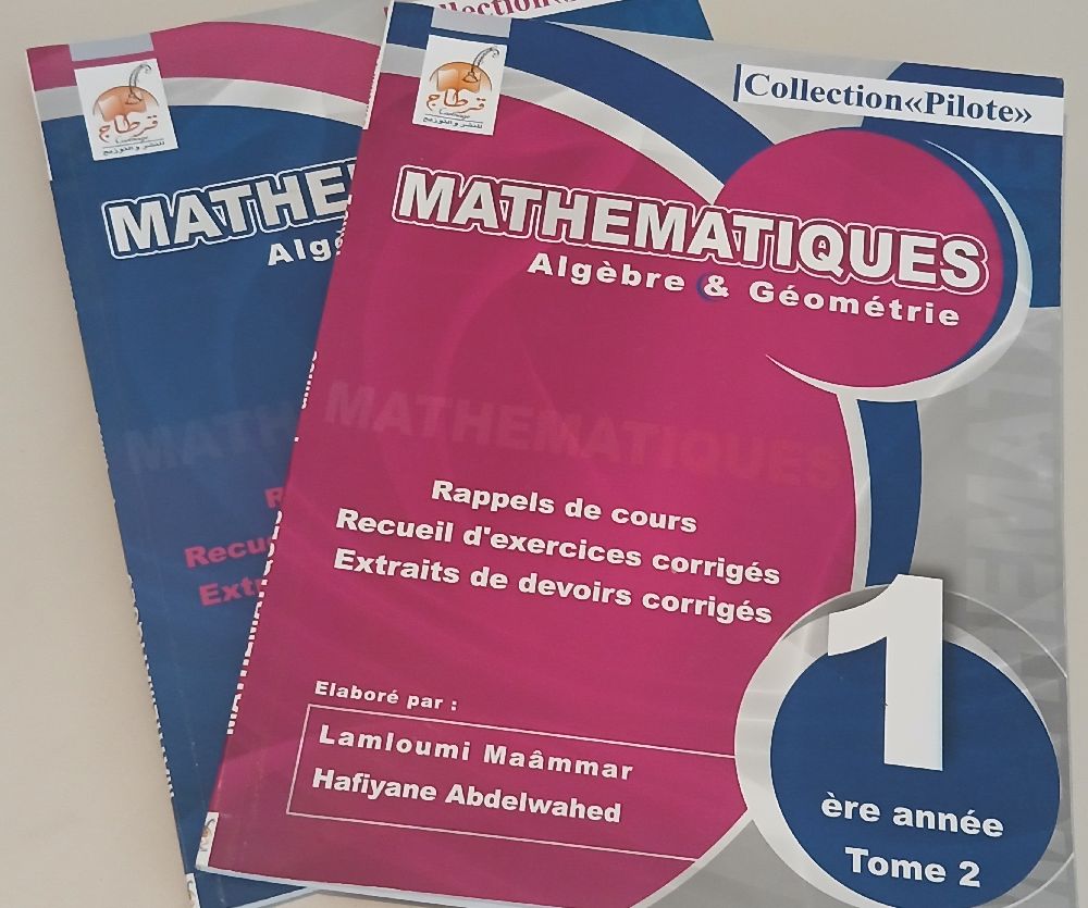 2 parascolaires Maths presque neufs 