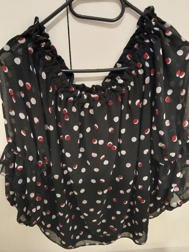 Tunique à petits pois 
