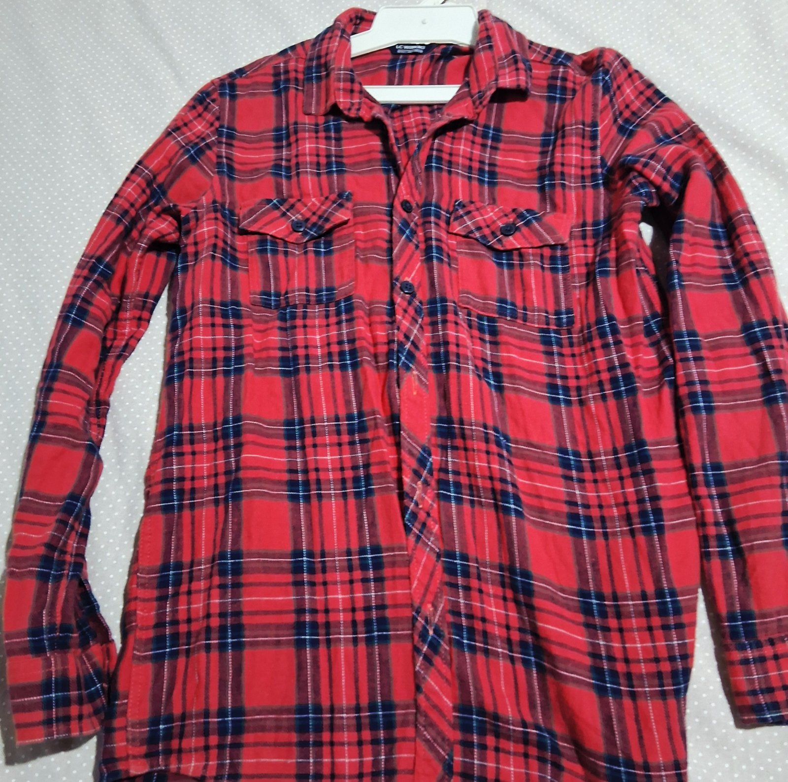 Jolie chemise rouge pour garçon 