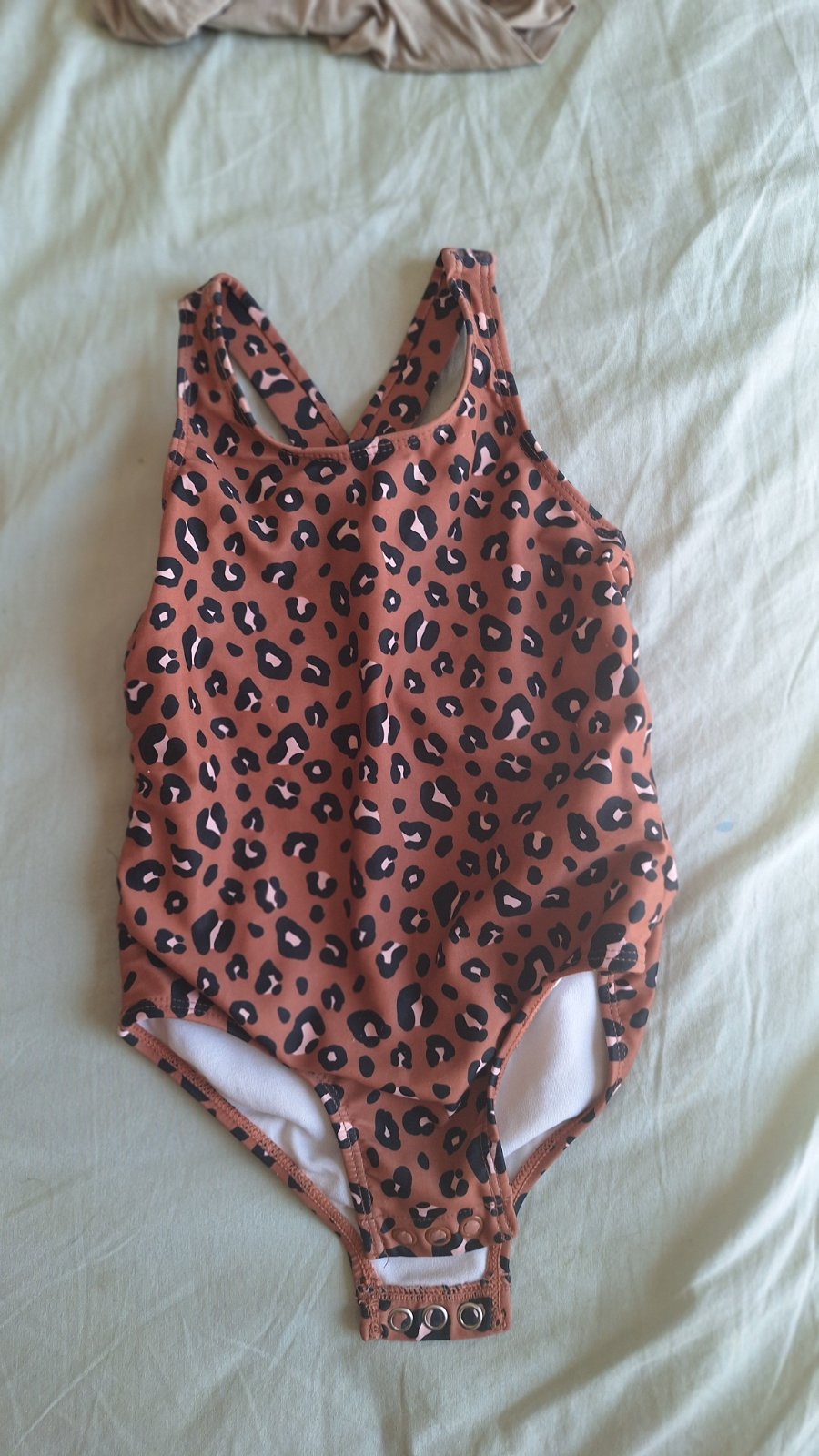 Maillot bébé fille leopard