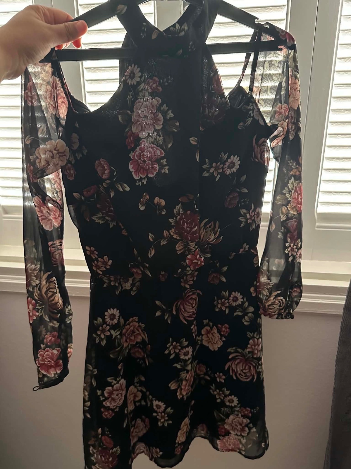 Robe fleurie courte
