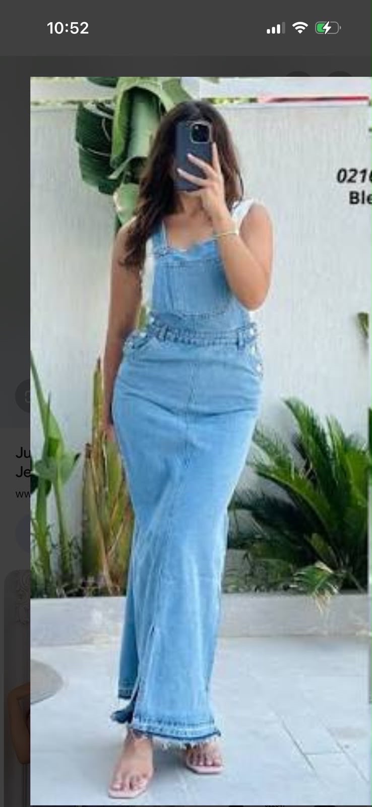 Salopette jean 
