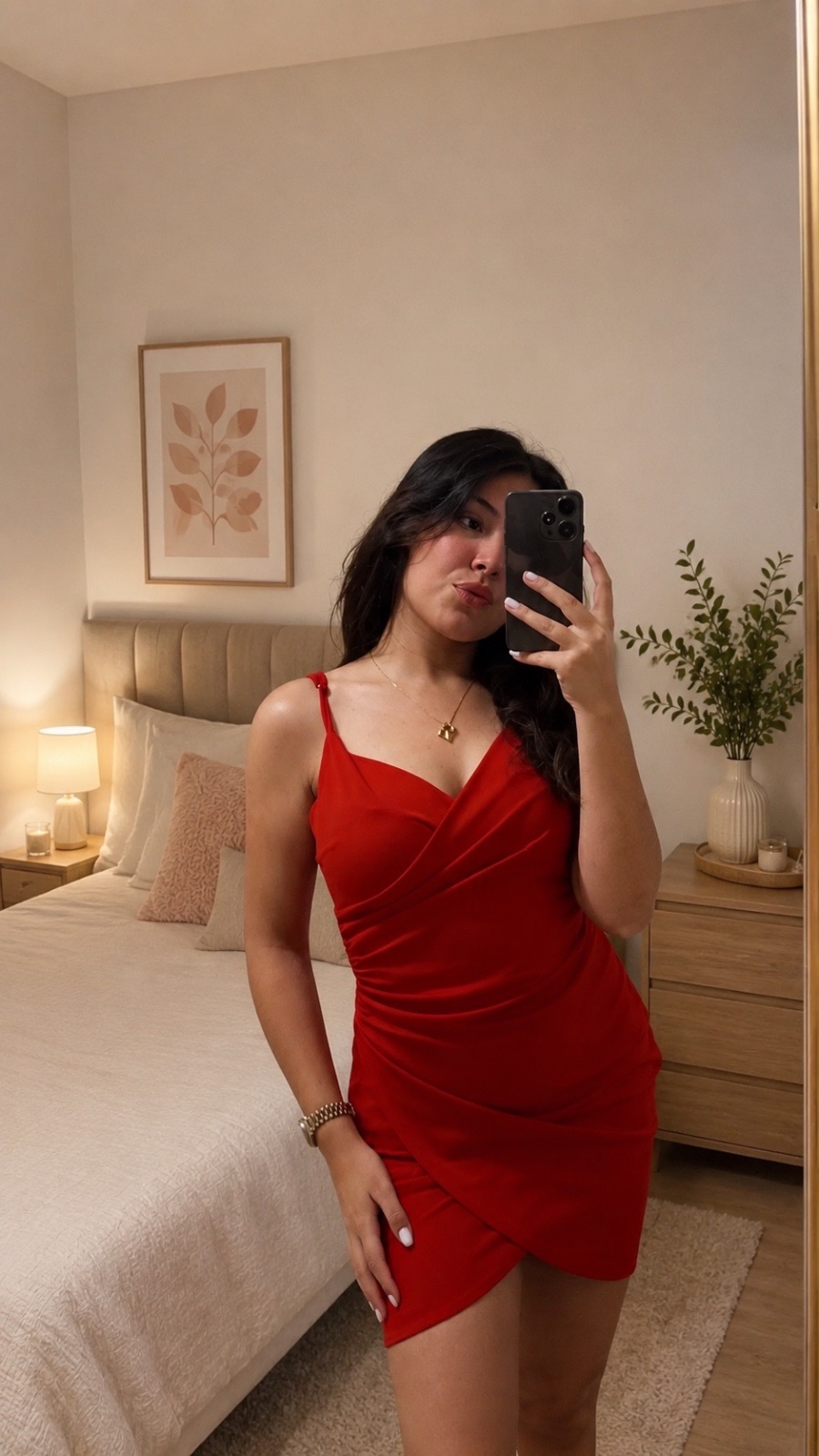 Robe rouge