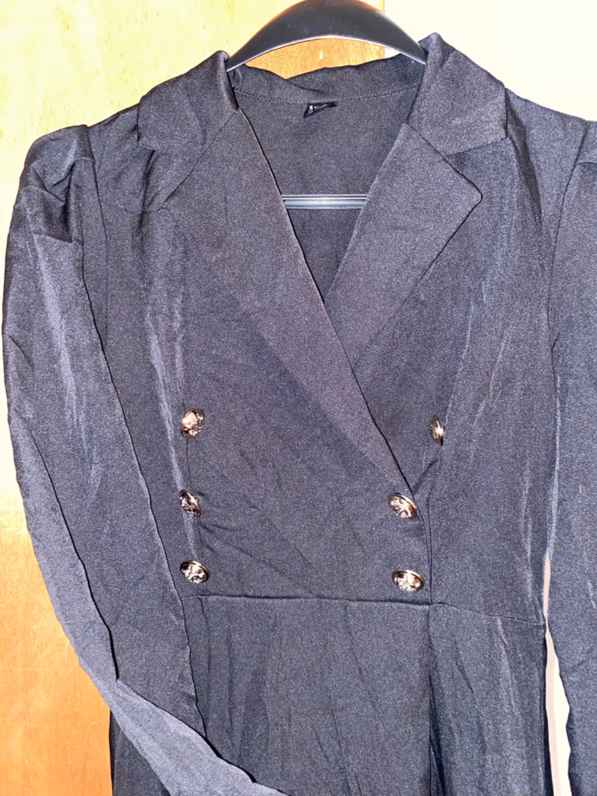 Robe noire shein 
