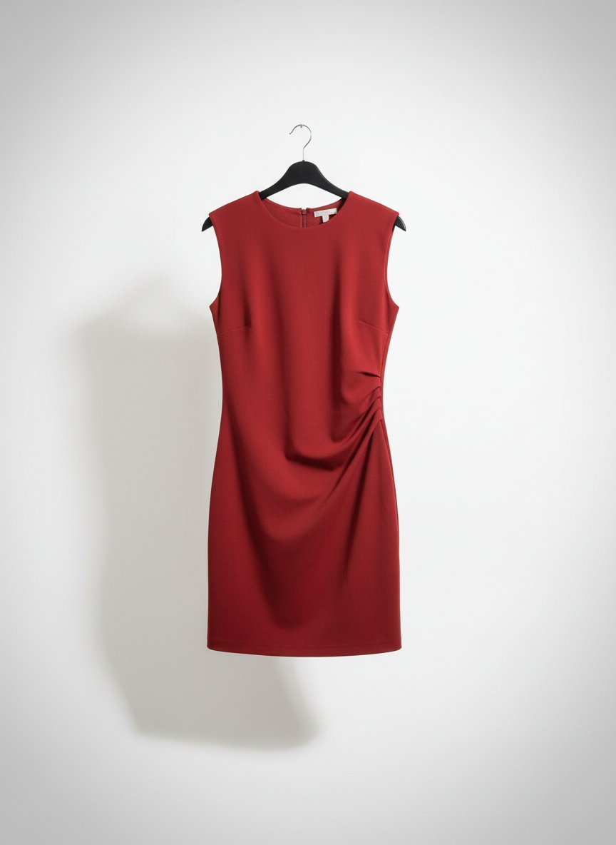 Robe rouge foncé proche du bordeaux