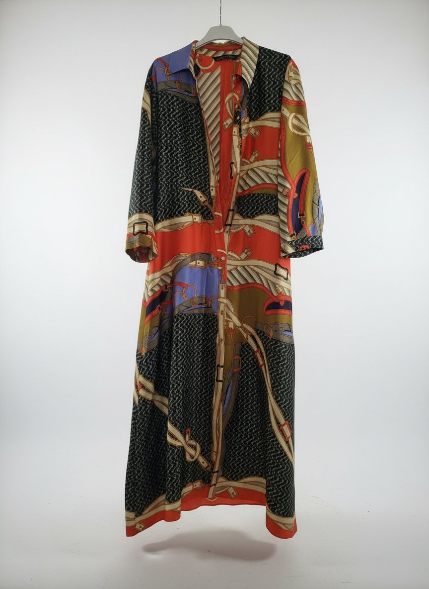 Robe zara mi-longue