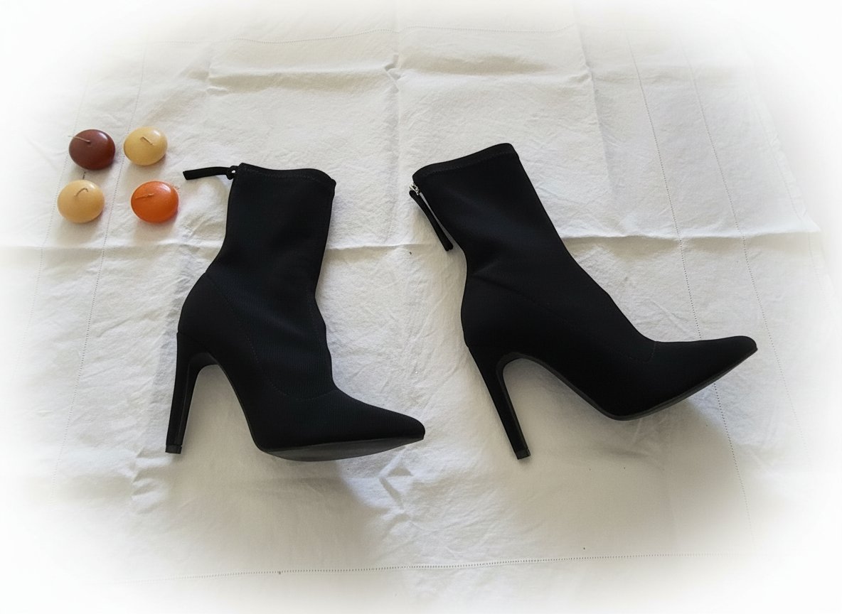 Bottines à talons haut.marque Zara
