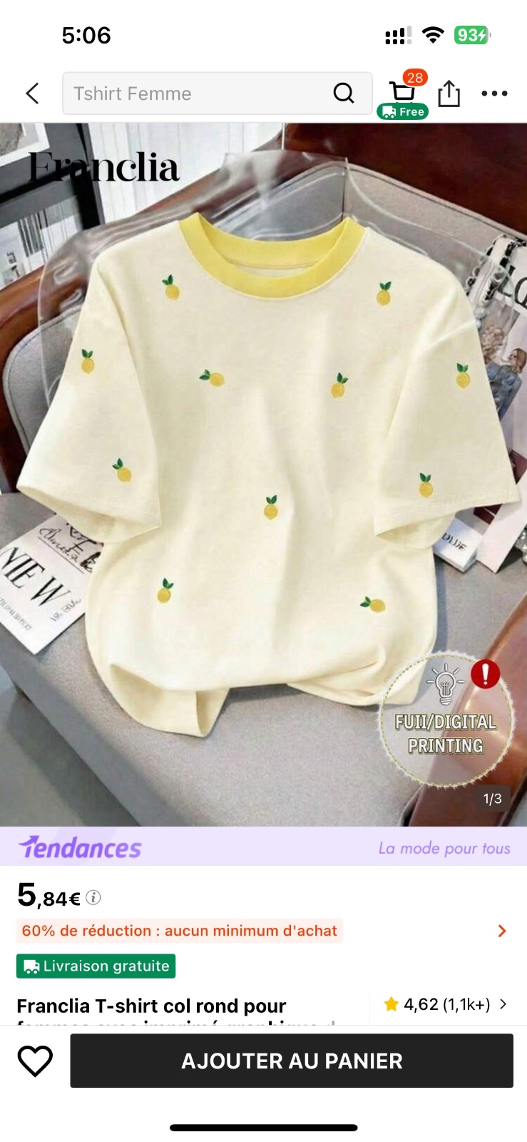 Pull grande taille