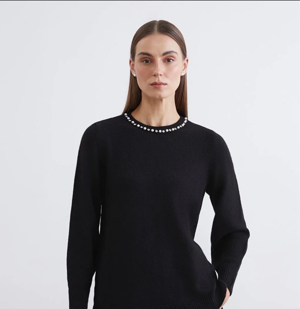 Pull avec strass