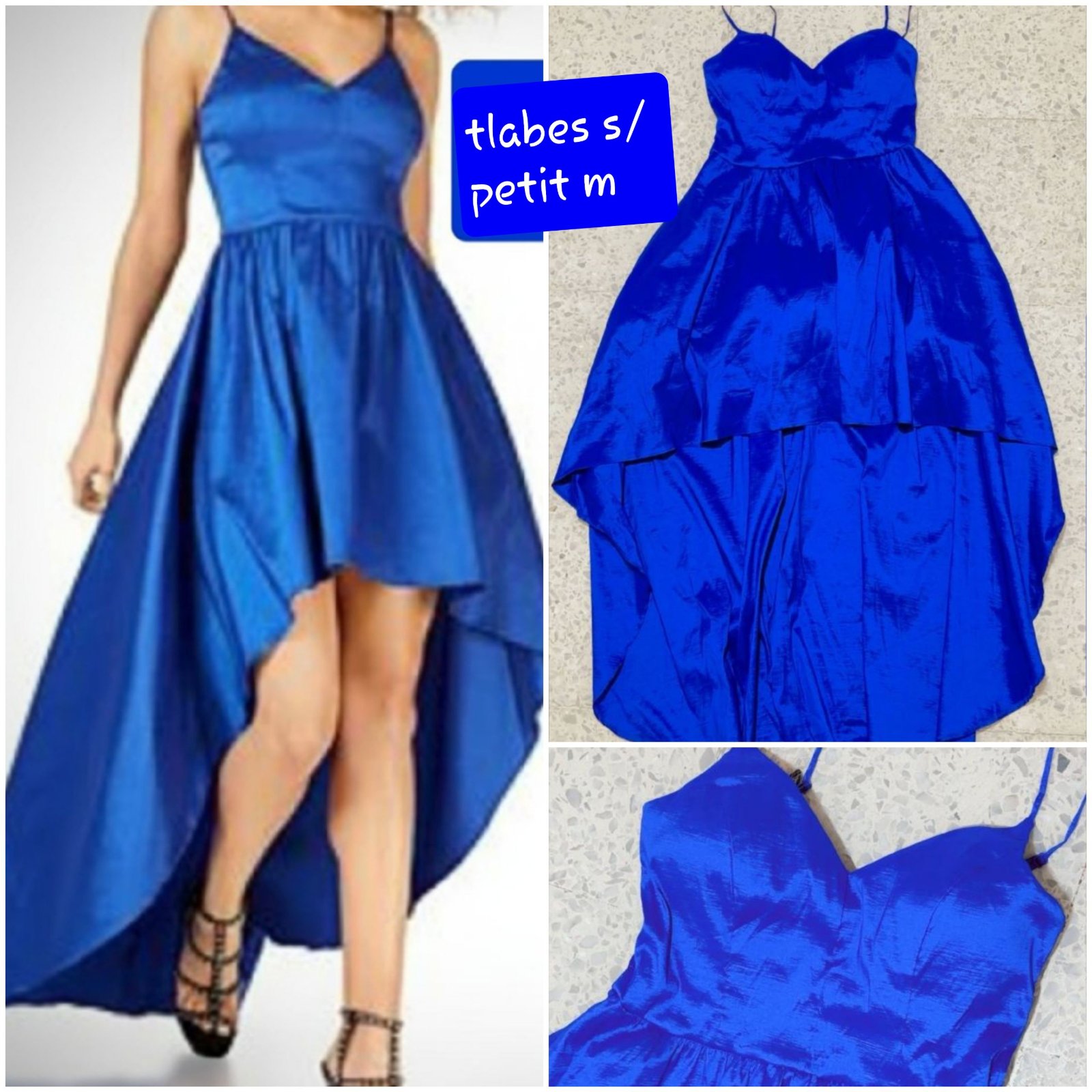 Robe soiré bleu roi