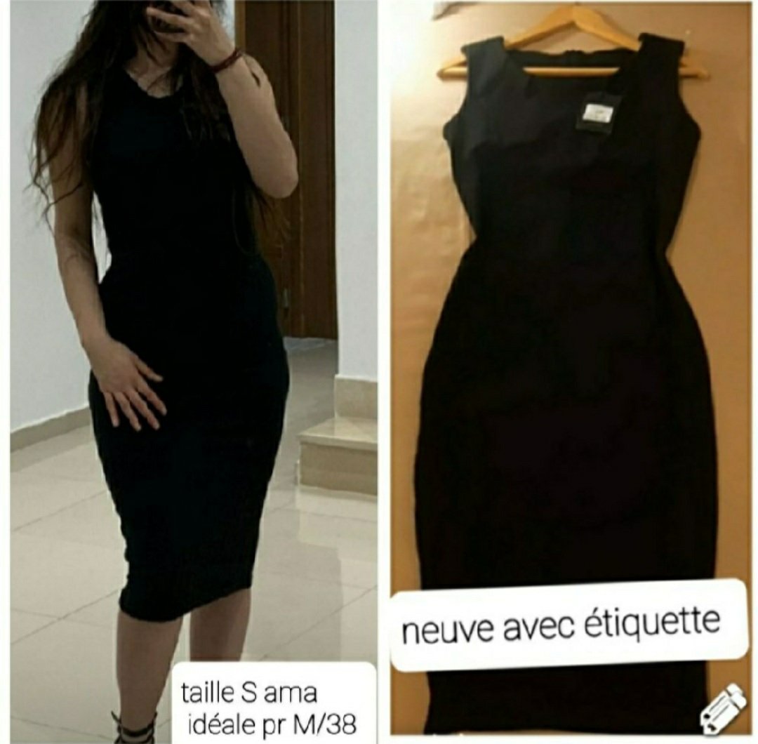 Robe maxi noire