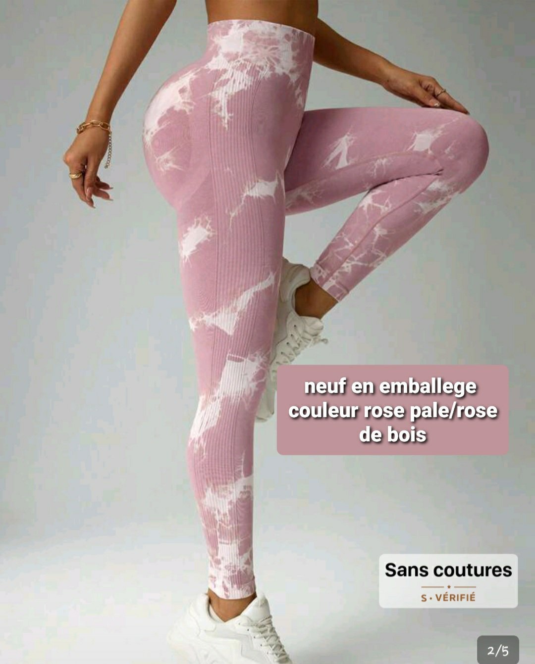 Legging push-up fessier (en emballage): 