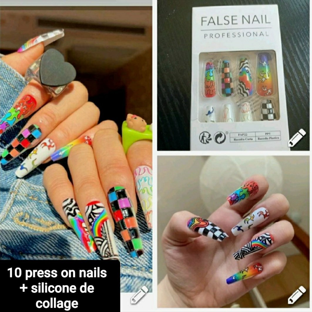 Faux ongles stylés