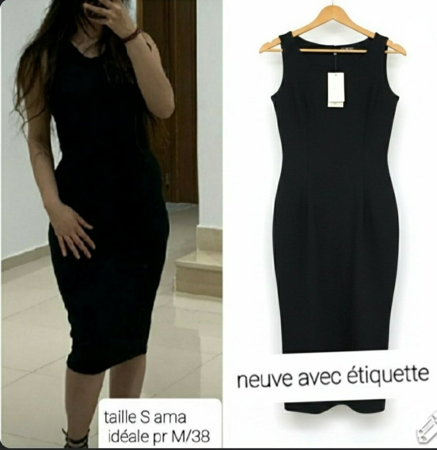 Robe noire (jamais portée)
