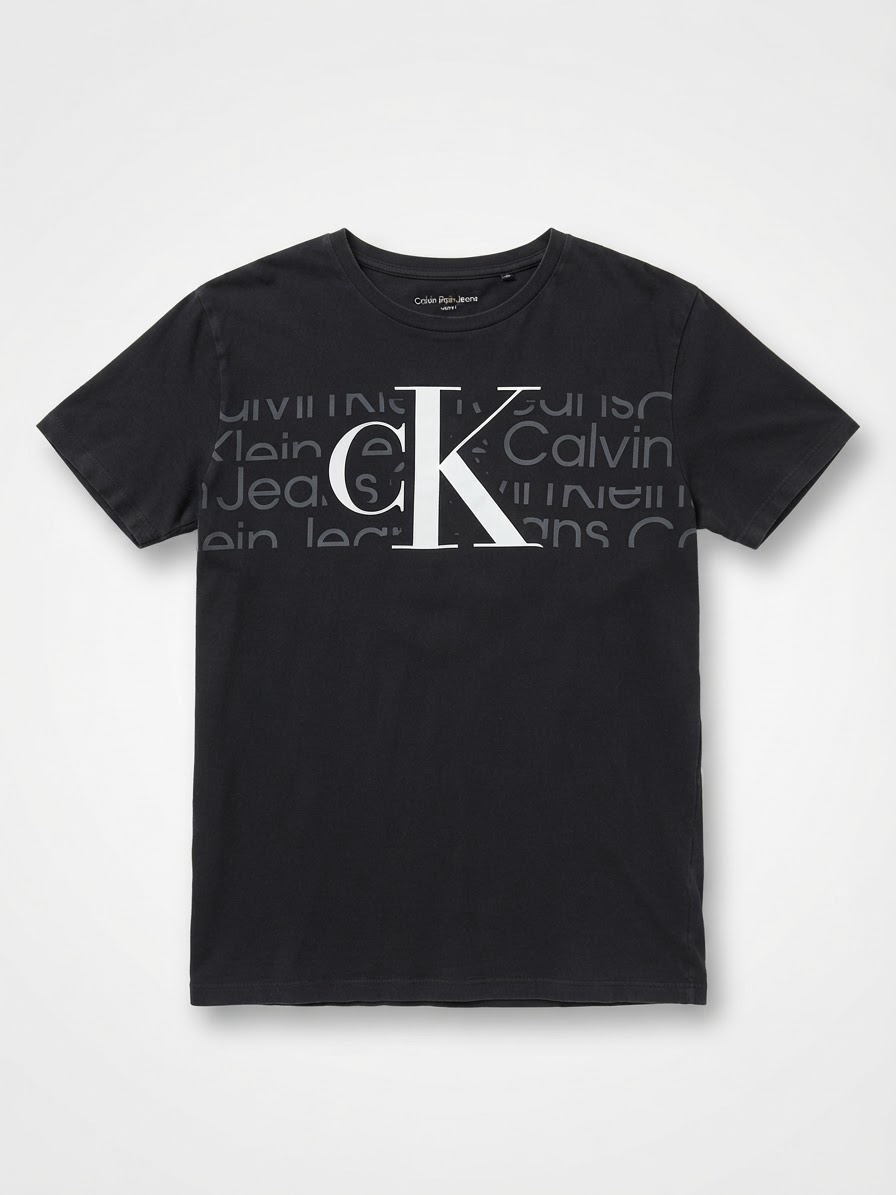 T shirt noir calvin klein  